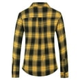 thumbnail image 2 of SSLR Flannel Shirts for Women Long Sleeve Button Down Shirts Plaid Lightweight Casual, 2 of 8