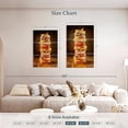 thumbnail image 4 of Elephant Stock Sandwich Stack Wall Art - Vertical Multi Panel Canvas - Cafe & Restaurant Wall Decor - Food And Drink Multi Panel - Orange And Brown Decor - 36" x 57", 4 of 8