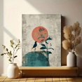 thumbnail image 6 of UXIEQU Bird and Floral Abstract Canvas Wall Art 15.75x11.81 Inches, 6 of 8
