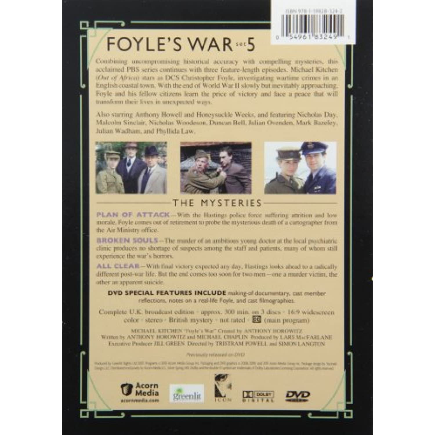 Acorn - Foyle's War: Set 5 [DIGITAL VIDEO DISC] - Walmart.com