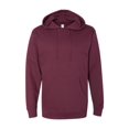 thumbnail image 2 of Independent Trading Co. - Midweight Hooded Sweatshirt - SS4500 - Maroon - Size: 2XL, 2 of 3