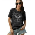 thumbnail image 3 of KimSoong Woman Vintage Rock Band T-Shirt Retro Bird Shirt Eagle Graphic Tees Retro Music Shirt Casual Short Sleeve Tops,Gray, 3 of 6