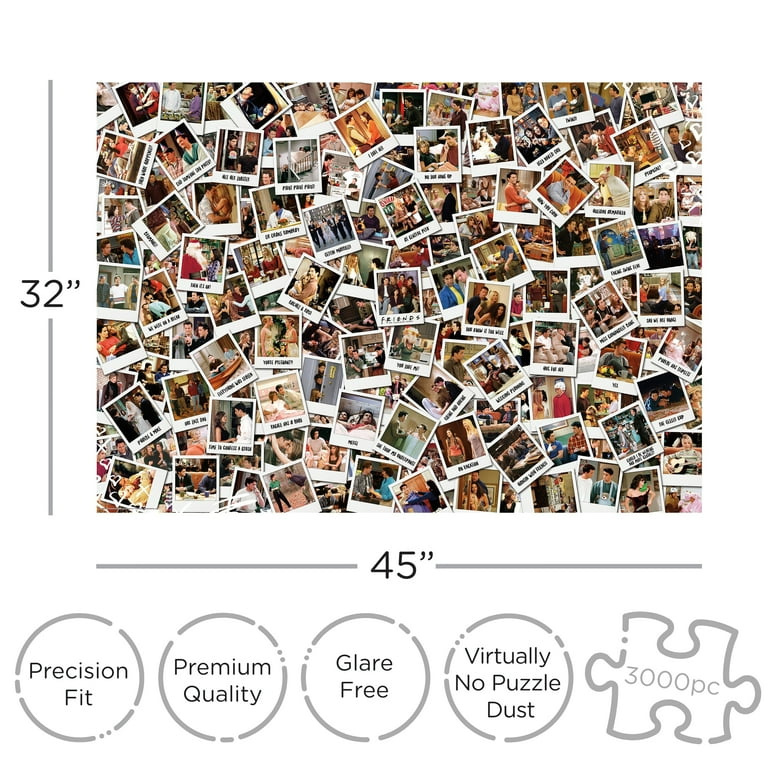 Friends TV Series 3000 Piece Jigsaw Puzzle - Walmart.com