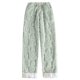 thumbnail image 1 of Gibobby Pantalones de invierno para mujeres Pantalones de dormir para mujer, pantalones largos de lana gruesa de felpa Coral para invierno(Verde,G), 1 of 4