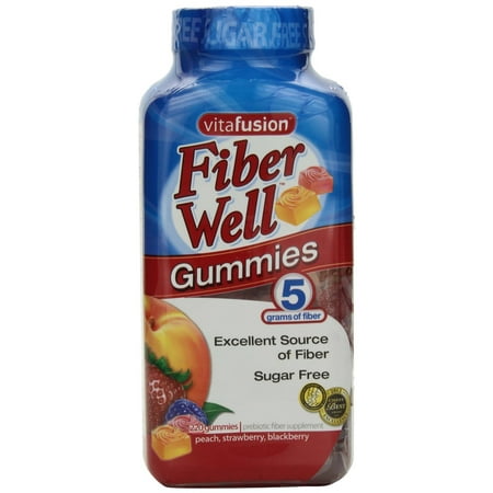 vitafusion Fiber Gummies, 220 Count Sugar Free (Best Fiber Gummies For Adults)