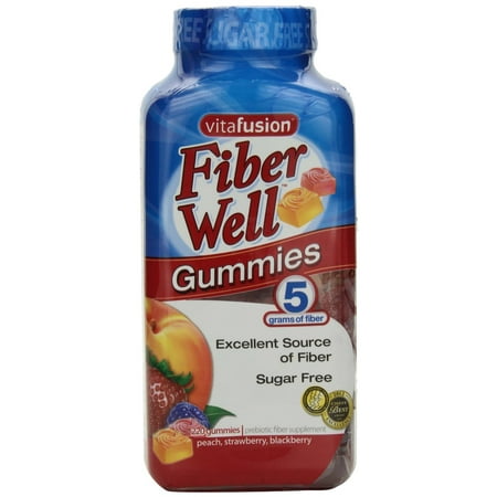 Fisher D Body - vitafusion Fiber Gummies, 220 Count Sugar Free