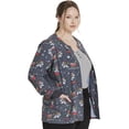 thumbnail image 4 of Dickies EDS Scrubs Jacket For Women Snap Front DK309, 4 of 7