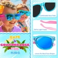 thumbnail image 4 of Gafas de sol GIFTINBOX Kids Neon Bulk, paquete de 16, de 3 a 8 años, con protección UV400, 4 of 7