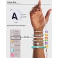thumbnail image 2 of Kit de pulseras de amistad DodoBeads, 1650 unidades, cuentas con letras, 2 of 6