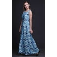thumbnail image 4 of Bimba Robe Longue Maxi Teinture sur Nœuds pour Femmes, Col Rond, Imprimée, Robe de Soirée - XX-Grand, 4 of 5