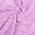 thumbnail image 3 of Hooded Baby Bath Towel Water Absorption Coral Fleece Cartoon Soft Infant Bath Towel Purple, 3 of 4