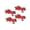 Red, variant on Ourlova Heavy Duty Car Dollies Set 4 - Wheel Dolly 6000LBS Capacity for Moving Vehicles Trucks Motorcycles Trailers Disabled Cars Garage Workshop Mobility Solution Blue