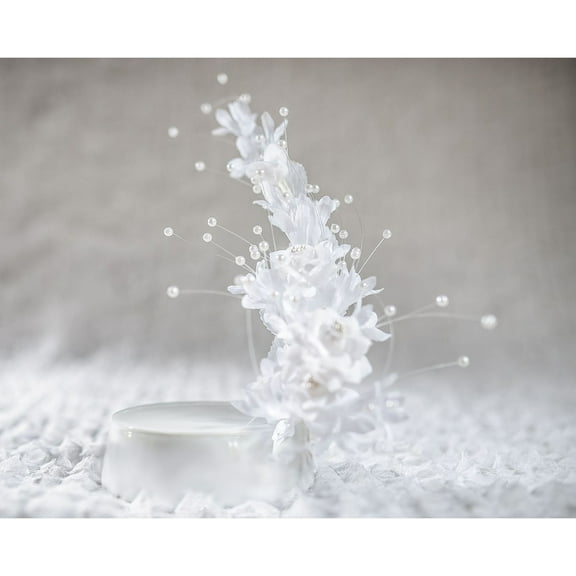 Pearl Flower Arch DIY Cake Topper Base