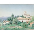 thumbnail image 3 of Henry Pember Smith 24x19 Black Modern Framed Museum Art Print Titled - Spanish Villa II, 3 of 5