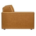 thumbnail image 6 of Modway Restore Vegan Leather 3-Piece Sofa in Tan, 6 of 13