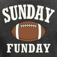 thumbnail image 3 of CafePress - Sunday Funday Long Sleeve T Shirt - Women's Long Sleeve Graphic Tee Casual Fit, 3 of 4