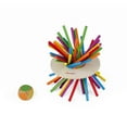 thumbnail image 1 of Janod - Crazy Sticks - Wooden Table Game - Skill and Strategy Challenge - For Children aged 3 Years Old and Up - 1 - 6 Players - Multilingual - J02695, 1 of 7