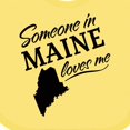 thumbnail image 4 of Inktastic Someone in Maine Loves Me Boys or Girls Baby Bib, 4 of 4