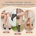 thumbnail image 5 of 12 Pairs Women's Ankle High Sheer Socks for Women Nylon Socks Soft Tight Hosiery with Reinforced Toe, 5 of 6
