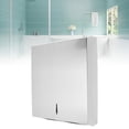 thumbnail image 1 of Stylish Stainless Steel Tissue Wall Mounted Box Holder Multifunctional Use Vertical Design Premium Material Convenient and Practical for Kitchen Bathroom Garage, 1 of 7
