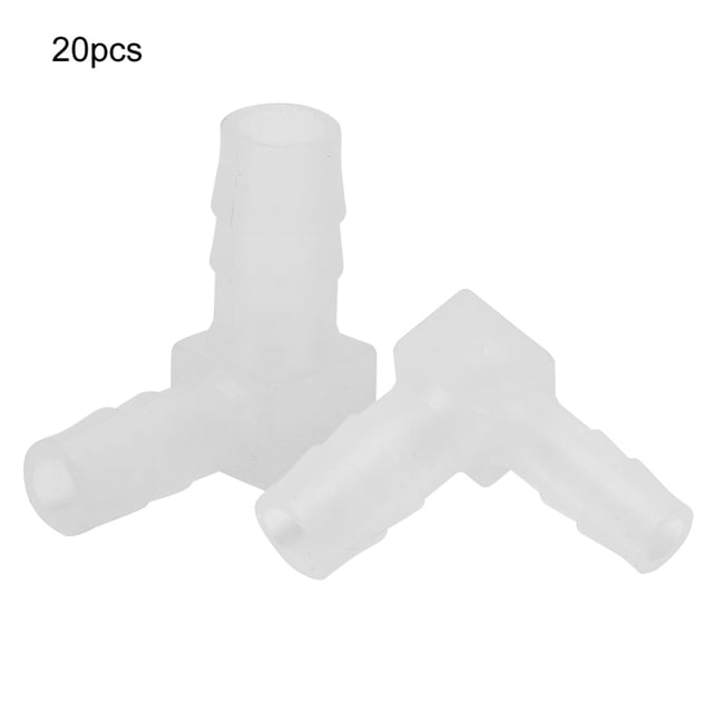 Joint de Réservoir de Poissons, 20pcs Aquarium 90°coude Raccords de Tuyau d'Air Aquarium Joint Conception Élevée