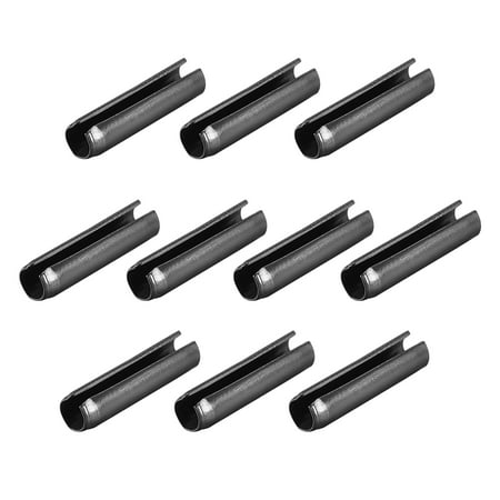

Slotted Spring Pin -6mm x 25mm Plain Finish 65Mn Roll Assortment Kit for Small Machine Projects 30Pcs