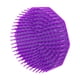 thumbnail image 2 of Peine de champú redondo con plataforma cruzada, cepillo de limpieza y protección para el baño con champú de masaje morado intenso, 2 of 3