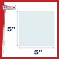 thumbnail image 3 of U.S. Art Supply 5 X 5 inch Professional Artist Quality Acid Free Canvas Panel Boards for Painting 12-Pack (1 Full Case of 12 Single Canvas Board Panels), 3 of 6