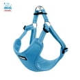 thumbnail image 4 of Best Pet Supplies Voyager Adjustable Dog Harness Leash Set with Reflective Stripes for Walking Heavy-Duty Full Body No Pull Vest with Leash D-Ring, Breathable All-Weather - Harness (Baby Blue), M, 4 of 5