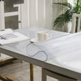 thumbnail image 2 of Napperon Transparent en PVC pour Salles à Manger Cuisines Résistant à l'Huile Napperon en Tissu Doux, 2 of 7
