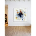 thumbnail image 6 of "Stencil Flower" Framed Painting Print, 6 of 6