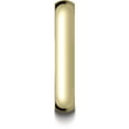 thumbnail image 3 of Mens 18K Yellow Gold, 4.0mm Traditional Dome Oval Wedding Band (sz 6.5), 3 of 3