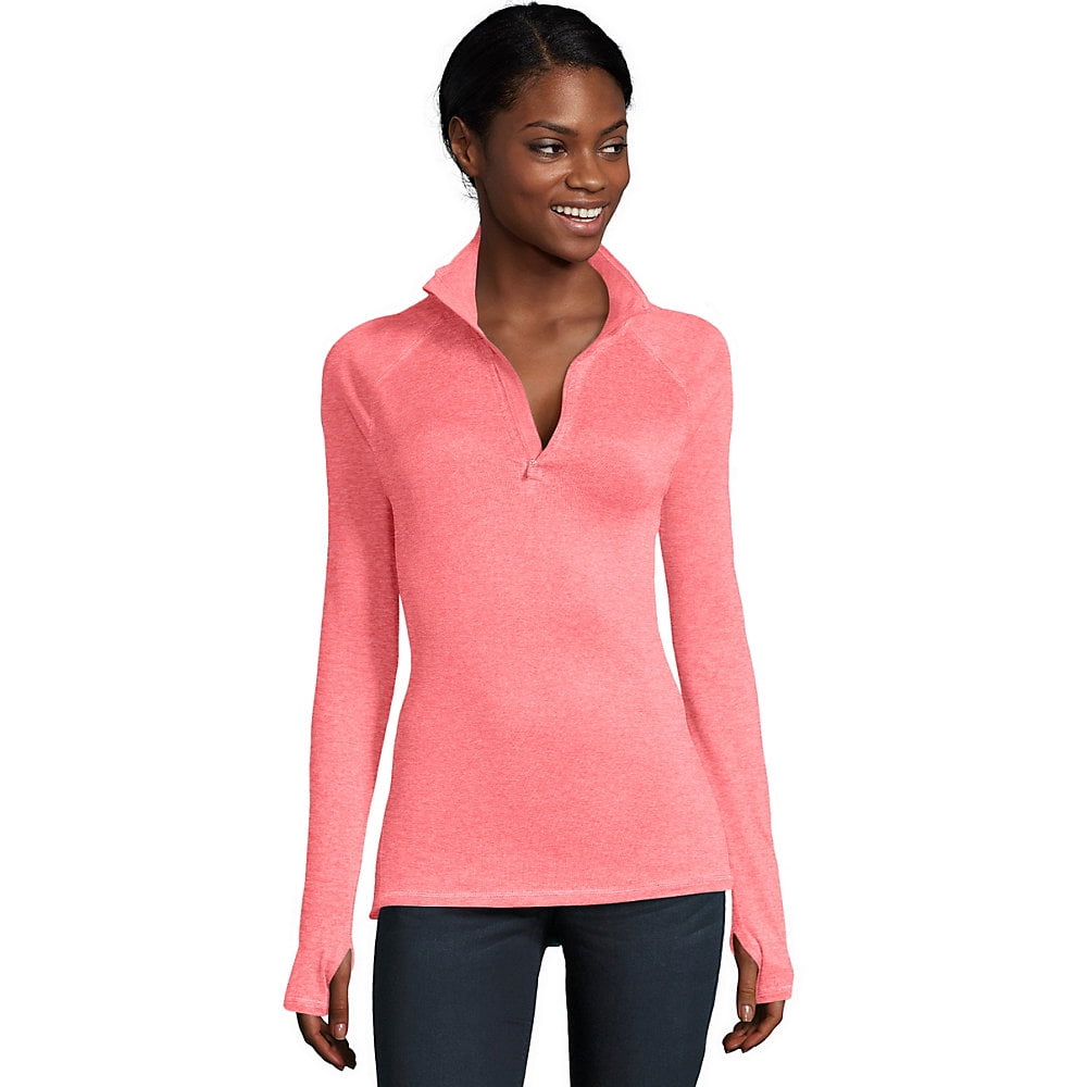 Hanes Sport Women's Performance Fleece Quarter Zip Sweatshirt O9325