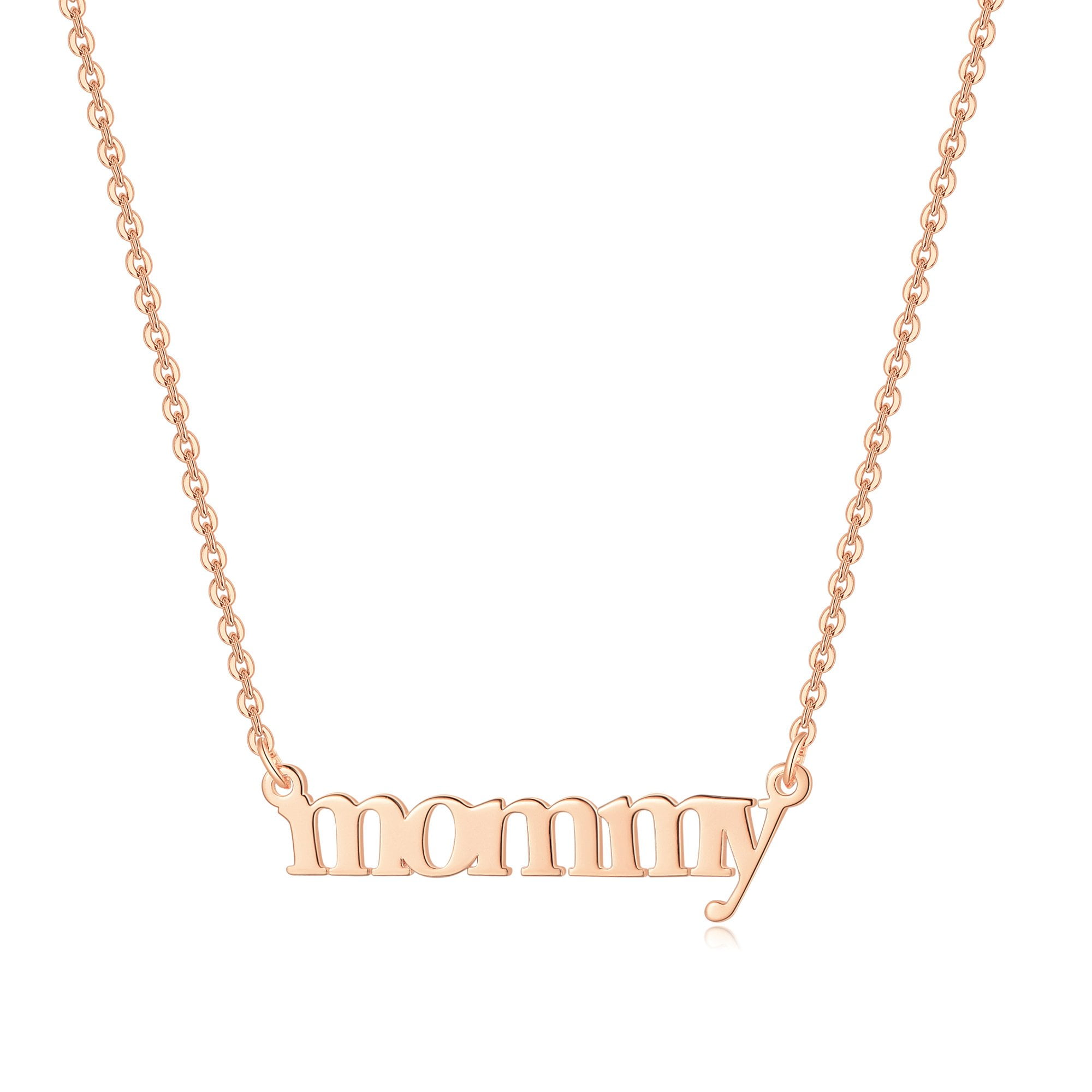 mom necklace 14k gold