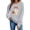 Gray, variant on Hulanddfd Womens Sweatshirt Pink Ghost Pumpkin Print Pullover, Cute Bow Graphic Crewneck Long Sleeve Top, Halloween Casual Sweater