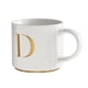 thumbnail image 2 of Taza para Café de Iniciales Oro de 500ml LuckyLy, Letra A dorado 500 ml, 2 of 8