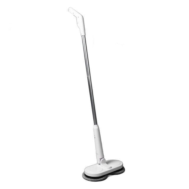 Cordless Electric Mop, Self Propelled Efficient Dual Spin Mops with Extendable Rod for Floors Cleaning