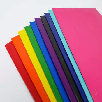 Pen + Gear Two Pocket Paper Folders, 10 Count, Assorted Colors, Letter Size