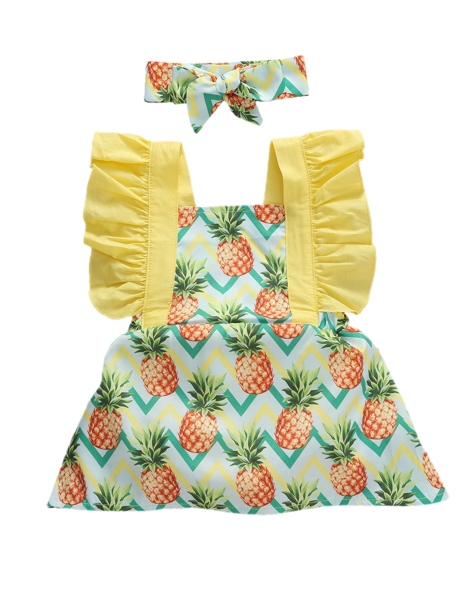 pineapple dress for baby