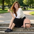 thumbnail image 6 of Ecetana Walking Shoes for Women Breathable Mesh Athletic Shoes Comfortable Running Sneakers, 6 of 7