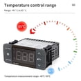 thumbnail image 3 of Digital Temperature Controller 220V Cool Heat Switch Refrigerator Refrigeration Defrost Thermostat Sensor(EK-3010), 3 of 9