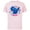 Soft Pink, variant on Disney Stitch Embrace the Weird Freestyle Alien Street Tags- Short Sleeve Cotton T-Shirt for Adults - Customized-Black