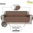 EasyGoing Reversible Sofa Slipcover, Water Resistant, Three Cushion