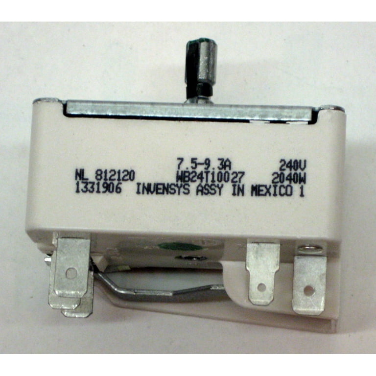 WB24T10027 for GE Electric Range Burner Unit Infinite Switch
