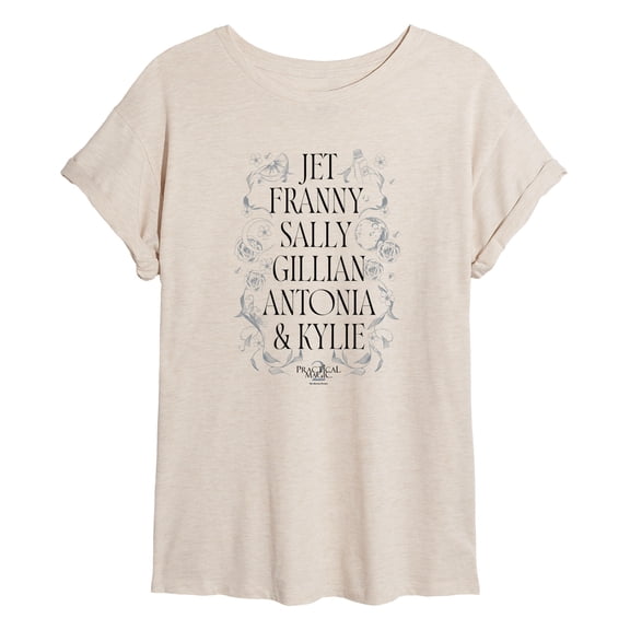Practical Magic 2 - Character Names Relaxed Fit T-Shirt