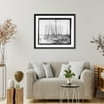 thumbnail image 4 of Historic Framed Print, Water front scene, 17-7/8" x 21-7/8", 4 of 9