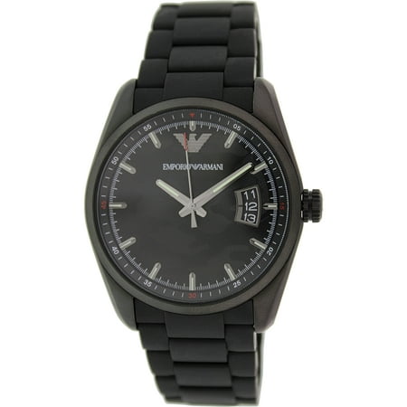 Emporio Armani Men's Sport AR6052 Black Silicone Automatic Watch