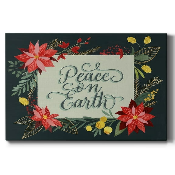 Bright Christmas Night II- Gallery Wrapped Canvas