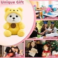 thumbnail image 5 of Cute Soft Plush Companion Doll, 3D Fluffy Plush Exquisite Embroidered Mini Figurine, Desktop Claw Machine Doll for Home Office Desk Shelf Car Dashboard Tabletop Ambiance Decor, G, 5 of 5