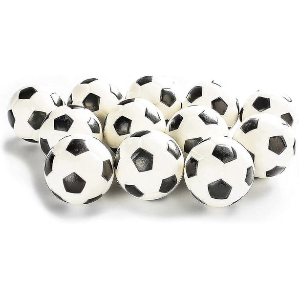 Soccer Sports Stress Balls Bulk Pack Of 12 Relaxable 2" Stress Relief Soccer Squeeze Balls-